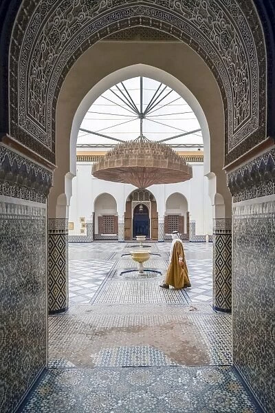 Morocco, Marrakech-Safi (Marrakesh-Tensift-El Haouz) region, Marrakesh. Marrakech Museum