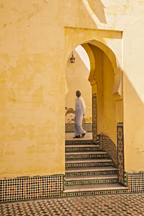 Framed Print : Morocco, Meknes, Interior of the mosque Moulay Ismail Framed Print : Morocco, Meknes, Interior of the mosque Moulay Ismail