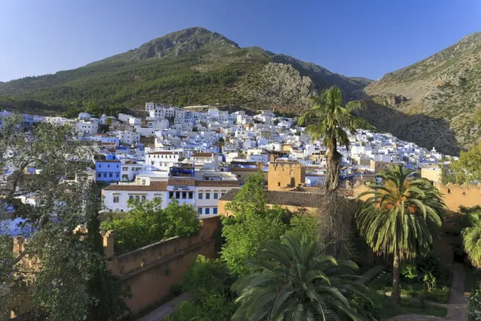 Framed Print : Morocco, Rif Mountains, Chefchaouen, Kasbah Framed Print : Morocco, Rif Mountains, Chefchaouen, Kasbah