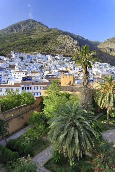 Framed Print : Morocco, Rif Mountains, Chefchaouen, Kasbah Framed Print : Morocco, Rif Mountains, Chefchaouen, Kasbah