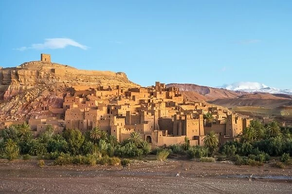 Morocco, Sous-Massa (Sous-Massa-Draa), Ouarzazate Province. Ksar of Ait Ben Haddou