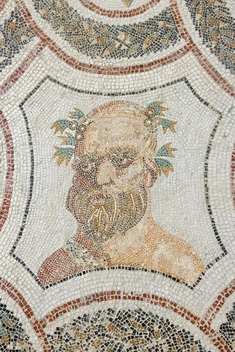 Framed Print : Mosaic at the Archaeological Museum, El Jem, Tunisia Framed Print : Mosaic at the Archaeological Museum, El Jem, Tunisia