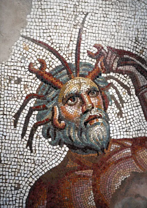 Framed Print : Mosaic from the House of Amphitrite, Roman city Bulla Regia, Tunisia Framed Print : Mosaic from the House of Amphitrite, Roman city Bulla Regia, Tunisia