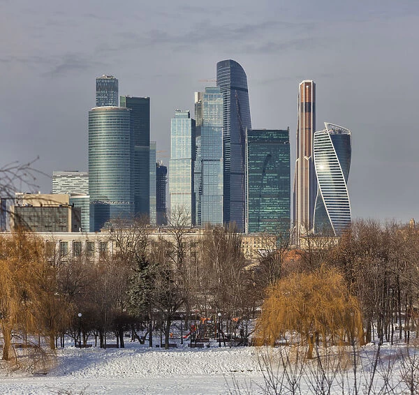 Moscow city, Moscow International Business Center, Moscow, Russia