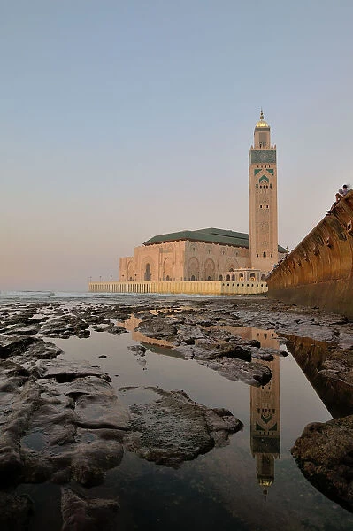 Mosque of Hassan II, Casablanca, Morocco, North Africa