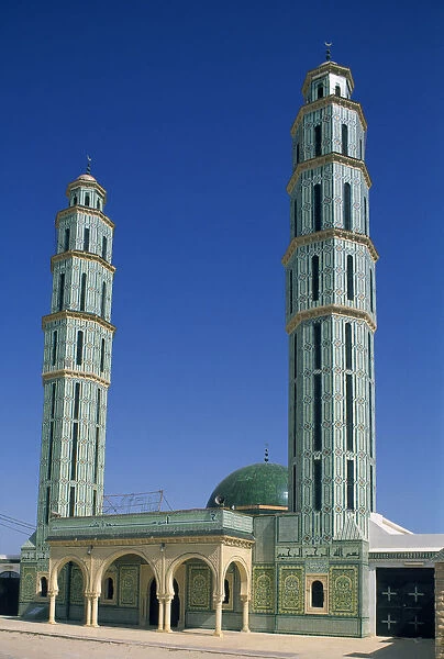 Mosque, Oasis Zarzis, Djerba Island, Tunisia