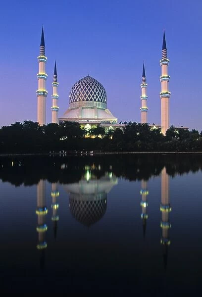 Mosque, Shah Alam, Selangor Region, Malaysia