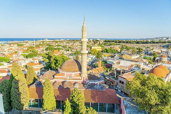 Mosque of Suleiman, Rhodes Old Town, Rhodes, Dodecanese Islands, Greece