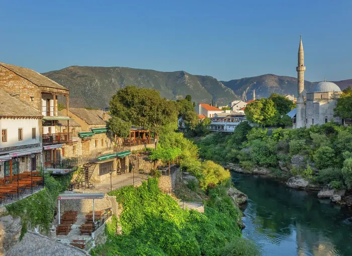 Framed Print : Mostar, Bosnia Framed Print : Mostar, Bosnia