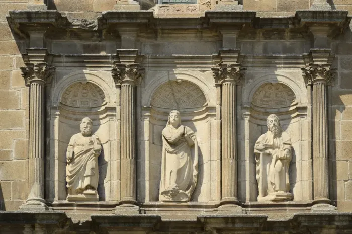 Framed Print : Detail of the Mother Church (Igreja Matriz) of Torre de Moncorvo, dating back to Framed Print : Detail of the Mother Church (Igreja Matriz) of Torre de Moncorvo, dating back to