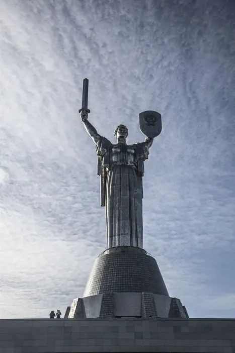 Framed Print : Motherland Monument, National Museum of the History of Ukraine in WW2, Kiev (Kyiv)