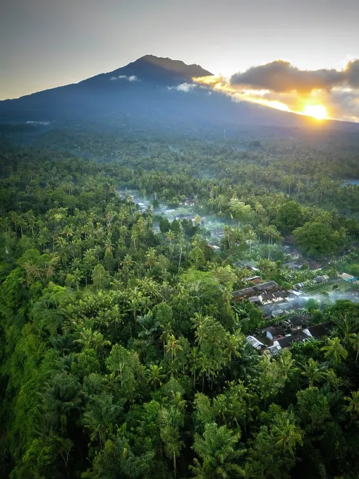 Framed Print : Mount Agung volcano (highest mountain in Bali) Bali, Indonesia Framed Print : Mount Agung volcano (highest mountain in Bali) Bali, Indonesia