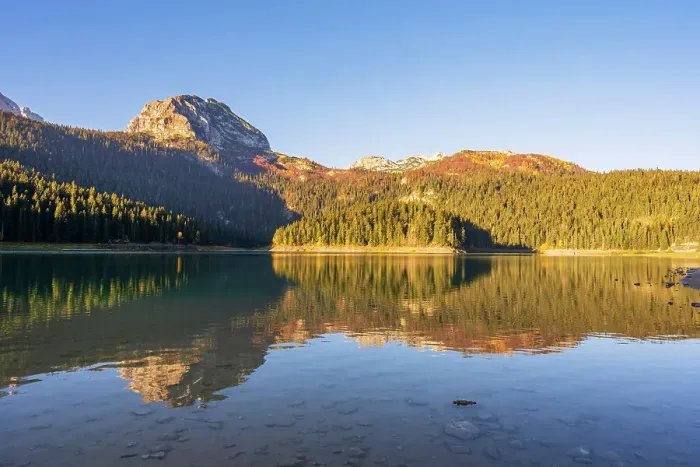 Framed Print : Mount Durmitor and Crno Jevero or Black lake in the Municipality of Zabljak in northern Montenegro Framed Print : Mount Durmitor and Crno Jevero or Black lake in the Municipality of Zabljak in northern Montenegro
