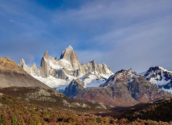 Mount Fitz Roy, Los Glaciares National Park, Santa Cruz Province, Patagonia, Argentina