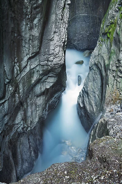Mountain brook in Rosenlaui gorge - Switzerland, Bern, Interlaken-Oberhasli, Meiringen