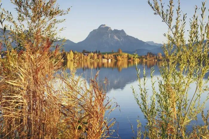 Framed Print : Mountain impression at Hopfensee - Germany, Bavaria, Swabia, OstAllgau, Fussen, Hopfen am See - Alps, Allgau Alps, Allgau, Hopfensee Framed Print : Mountain impression at Hopfensee - Germany, Bavaria, Swabia, OstAllgau, Fussen, Hopfen am See - Alps, Allgau Alps, Allgau, Hopfensee