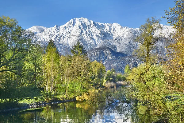 Mountain impression Loisach and Herzogstand - Germany, Bavaria, Upper Bavaria