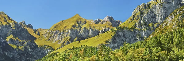 Mountain impression at San Lorenzo in Banale - Italy, Trentino-Alto Adige, Trentino