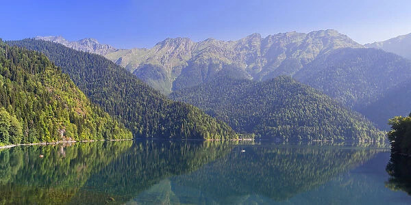 Mountain lake Ritsa, Abkhazia, Georgia