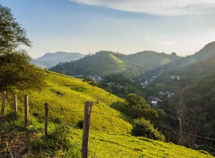 Framed Print : Mountains of Bom Jardim, State of Rio de Janeiro, Brazil