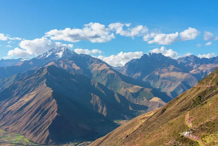 Framed Print : Mountains in Sacred Valley as seen from Huayllabamba viewpoint, Sacred Valley, Urubamba Province, Cusco Region, Peru Framed Print : Mountains in Sacred Valley as seen from Huayllabamba viewpoint, Sacred Valley, Urubamba Province, Cusco Region, Peru