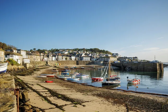 Framed Print : Mousehole, Cornwall, England, UK Framed Print : Mousehole, Cornwall, England, UK
