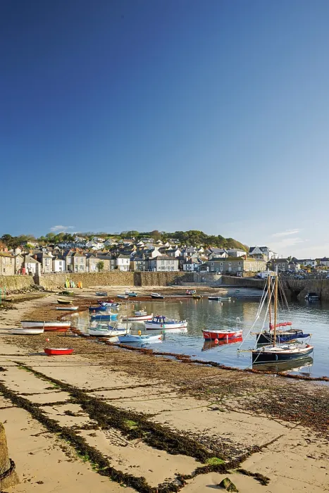 Framed Print : Mousehole, Cornwall, England, UK Framed Print : Mousehole, Cornwall, England, UK