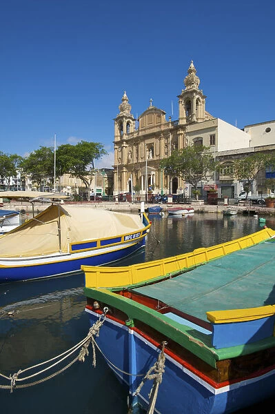 Msida Creek in Valletta, Malta