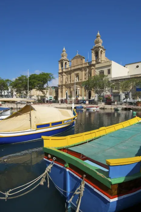 Framed Print : Msida Creek in Valletta, Malta Framed Print : Msida Creek in Valletta, Malta