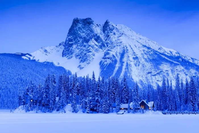 Framed Print : Mt. Burgess in Winter, Yoho National Park, British Columbia, Canada Framed Print : Mt. Burgess in Winter, Yoho National Park, British Columbia, Canada