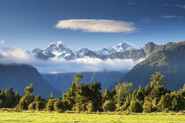 Mt. Cook & Mt. Tasman, New Zealand