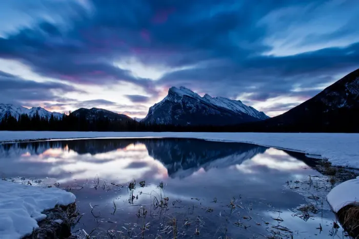 Framed Print : Mt. Rundle Reflections, Vermillion Lakes, Banff, Banff National Park, Alberta, Canada Framed Print : Mt. Rundle Reflections, Vermillion Lakes, Banff, Banff National Park, Alberta, Canada