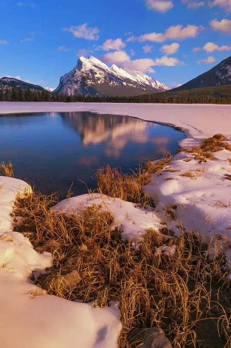 Framed Print : Mt. Rundle and Vermillion Lake, Banff National Park, Alberta, Canada Framed Print : Mt. Rundle and Vermillion Lake, Banff National Park, Alberta, Canada