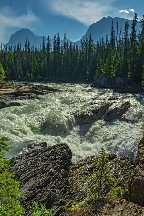 Framed Print : Mt. Stephen and the Kicking Horse River at the Natural Bridge Yoho National Park, British Columbia, Canada Framed Print : Mt. Stephen and the Kicking Horse River at the Natural Bridge Yoho National Park, British Columbia, Canada