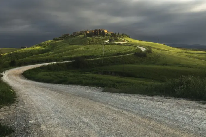 Framed Print : Mucigliani, located deep in the heart of the Crete Senesi, Tuscany, Italy Framed Print : Mucigliani, located deep in the heart of the Crete Senesi, Tuscany, Italy