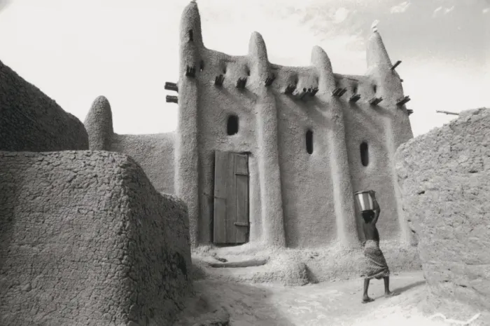 Framed Print : Mud building Framed Print : Mud building