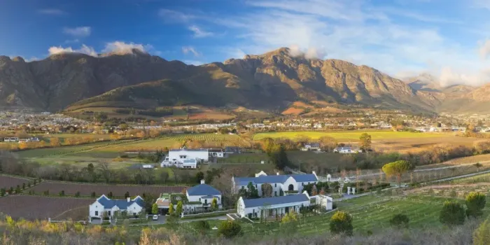 Framed Print : Mullineux and Leeu Family Wines Estate, Franschhoek, Western Cape, South Africa Framed Print : Mullineux and Leeu Family Wines Estate, Franschhoek, Western Cape, South Africa