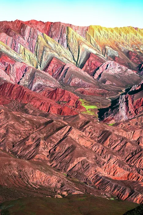 Framed Print : Multicolored rock formations, Serrania de Hornocal, Humahuaca, Jujuy, Argentina Framed Print : Multicolored rock formations, Serrania de Hornocal, Humahuaca, Jujuy, Argentina