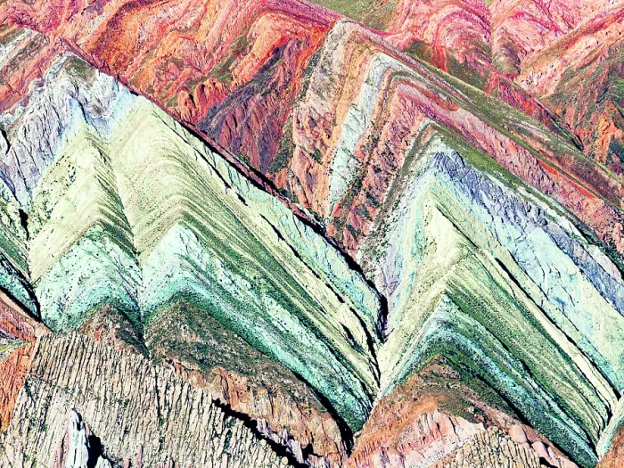 Framed Print : Multicolored rock strata, Serrania de Hornocal, Humahuaca, Jujuy, Argentina Framed Print : Multicolored rock strata, Serrania de Hornocal, Humahuaca, Jujuy, Argentina