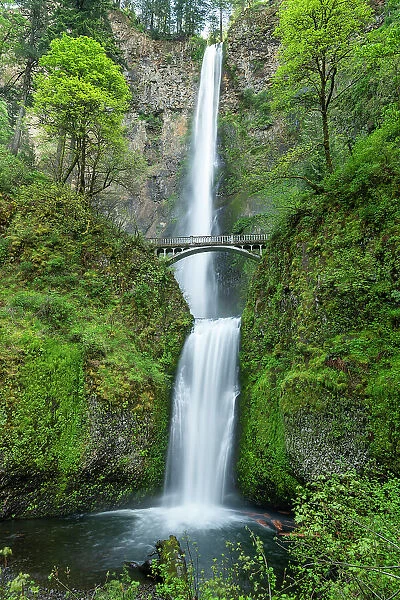 Multnomah Falls, Columbia River Gorge, Oregon, USA