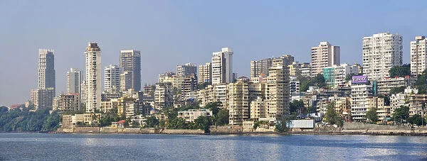 Mumbai (Bombay) skyline, India