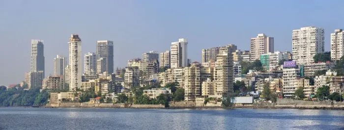 Framed Print : Mumbai (Bombay) skyline, India Framed Print : Mumbai (Bombay) skyline, India
