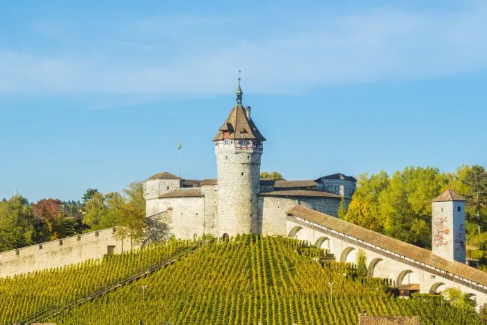 Framed Print : Munot fortress and vineyards, Schaffhausen, Switzerland Framed Print : Munot fortress and vineyards, Schaffhausen, Switzerland