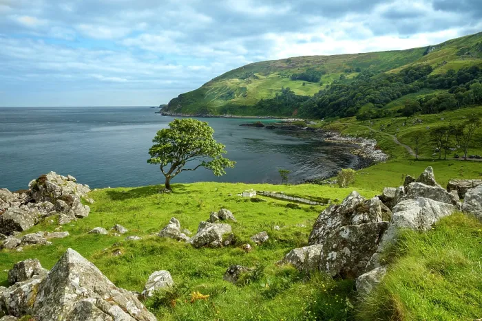 Framed Print : Murlough Bay, Causeway Coast, County Antrim, Northern Ireland, UK Framed Print : Murlough Bay, Causeway Coast, County Antrim, Northern Ireland, UK