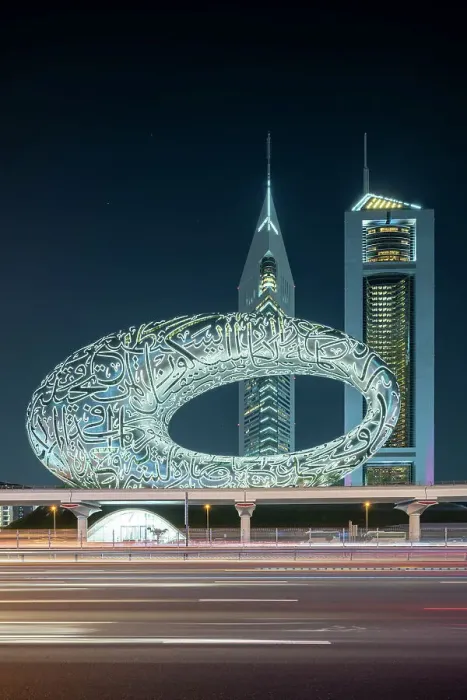 Framed Print : Museum of the Future, Sheikh Zayed Road, Downtown, Dubai, United Arab Emirates Framed Print : Museum of the Future, Sheikh Zayed Road, Downtown, Dubai, United Arab Emirates