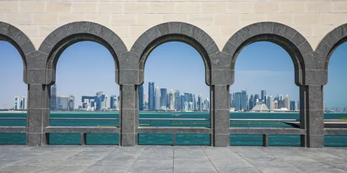 Framed Print : Museum of Islamic Art by I. M. Pei, Doha, Qatar Framed Print : Museum of Islamic Art by I. M. Pei, Doha, Qatar