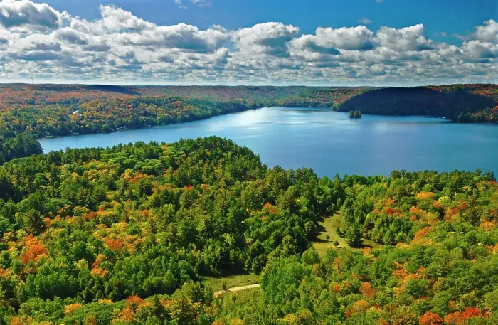 Framed Print : Muskoka looking westward from top of Dorset viewing tower Dorset, Ontario, Canada Framed Print : Muskoka looking westward from top of Dorset viewing tower Dorset, Ontario, Canada