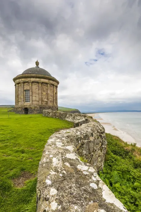 Framed Print : Mussenden temple, Castlerock, County Antrim, Ulster region, northern Ireland, United Framed Print : Mussenden temple, Castlerock, County Antrim, Ulster region, northern Ireland, United