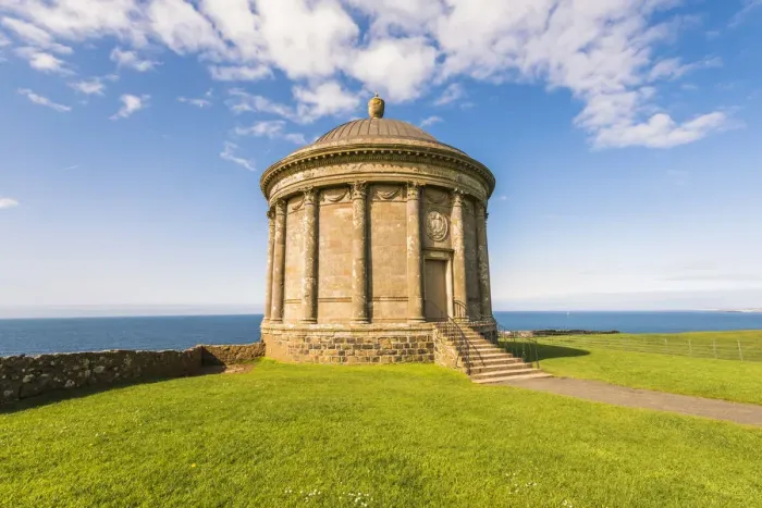 Framed Print : Mussenden temple, Castlerock, County Antrim, Ulster region, northern Ireland, United Framed Print : Mussenden temple, Castlerock, County Antrim, Ulster region, northern Ireland, United