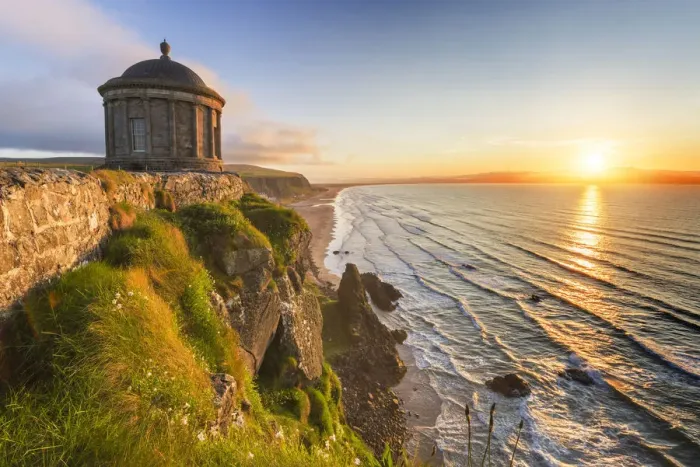 Framed Print : Mussenden temple, Castlerock, County Antrim, Ulster region, northern Ireland, United Framed Print : Mussenden temple, Castlerock, County Antrim, Ulster region, northern Ireland, United